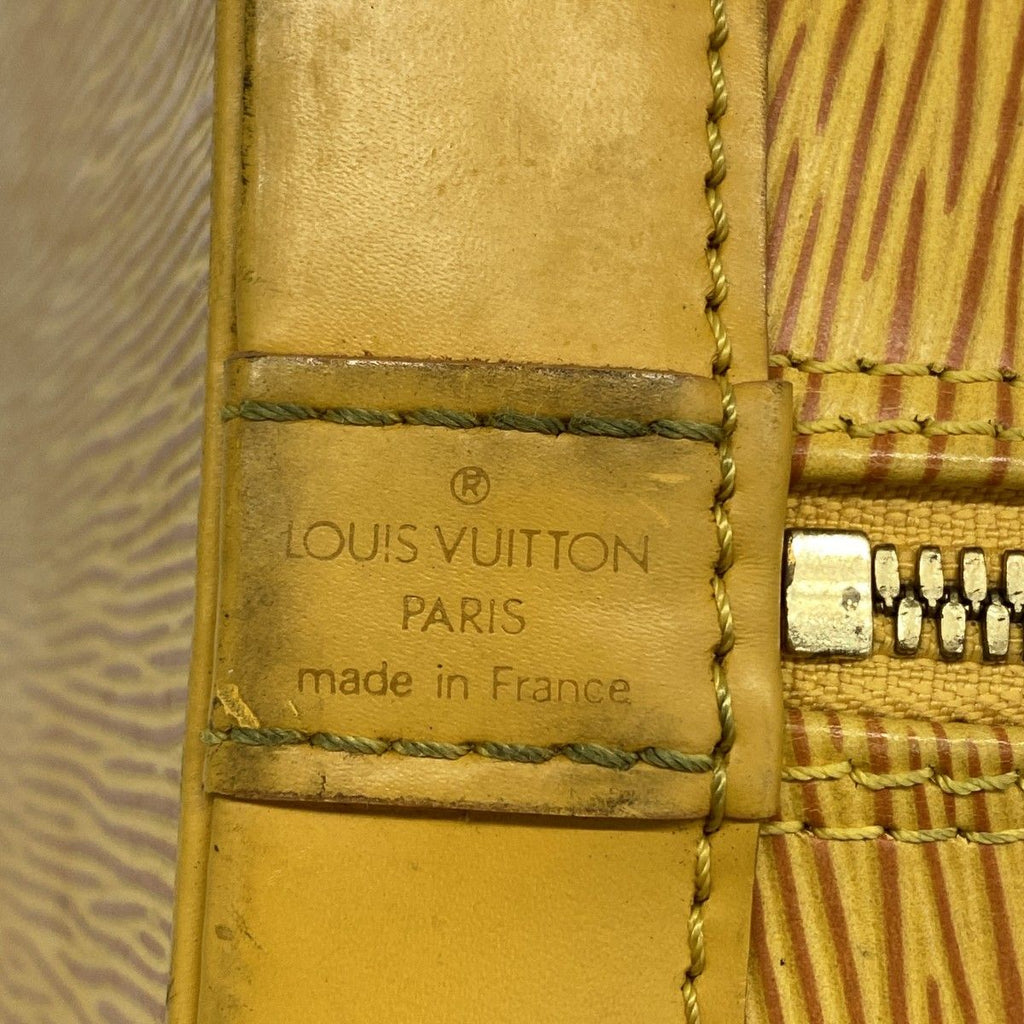 Louis Vuitton Handbag Epi Alma Jaune — view 5