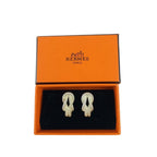 Hermes Earrings O-dienne Silver — view 6