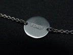 Fendi Bracelet Silver Metal Rhinestone — view 4