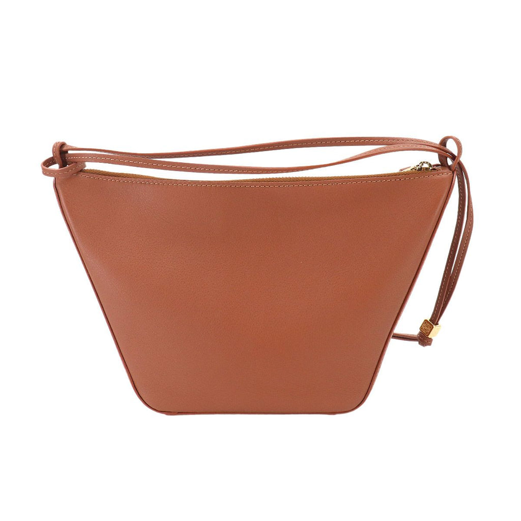 Loewe Hammock Bag Mini Shoulder Bag Leather Tan Hobo — view 3