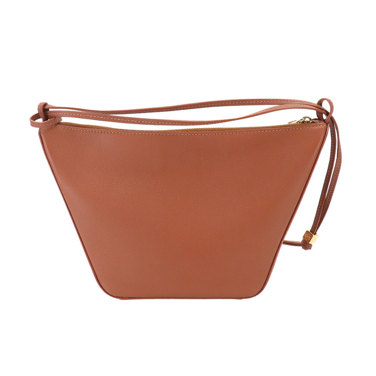 Loewe Hammock Bag Mini Shoulder Bag Leather Tan Hobo — view 3