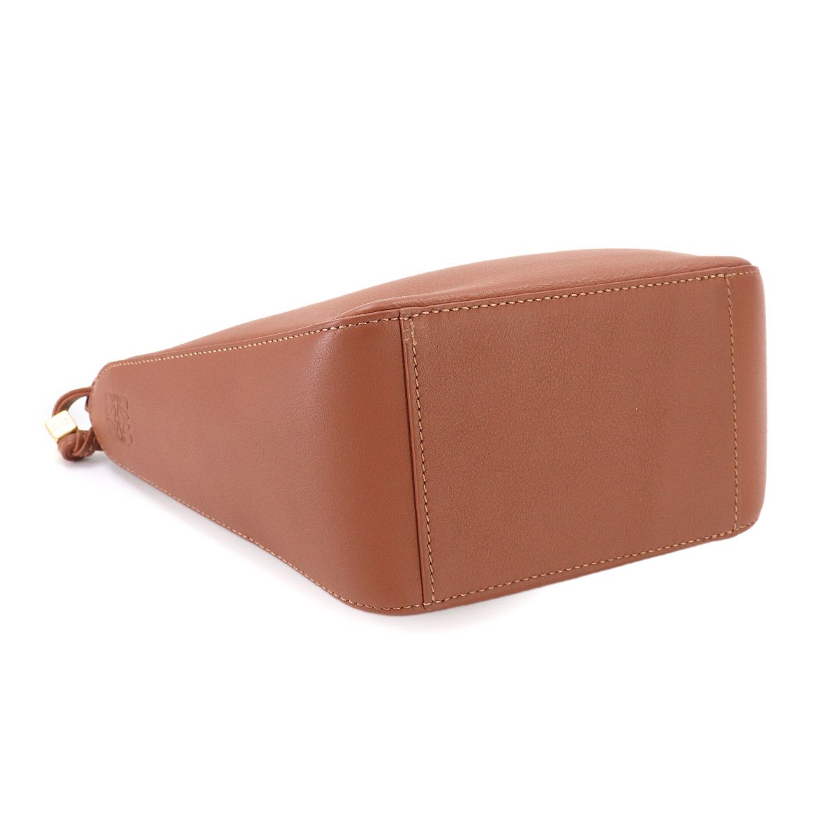 Loewe Hammock Bag Mini Shoulder Bag Leather Tan Hobo — view 5
