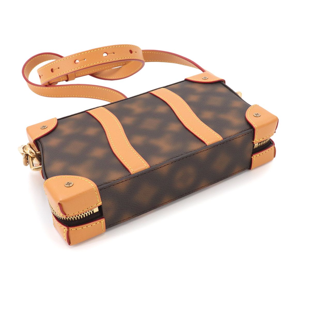 Louis Vuitton Monogram Soft Trunk Shoulder Bag Brown — view 4