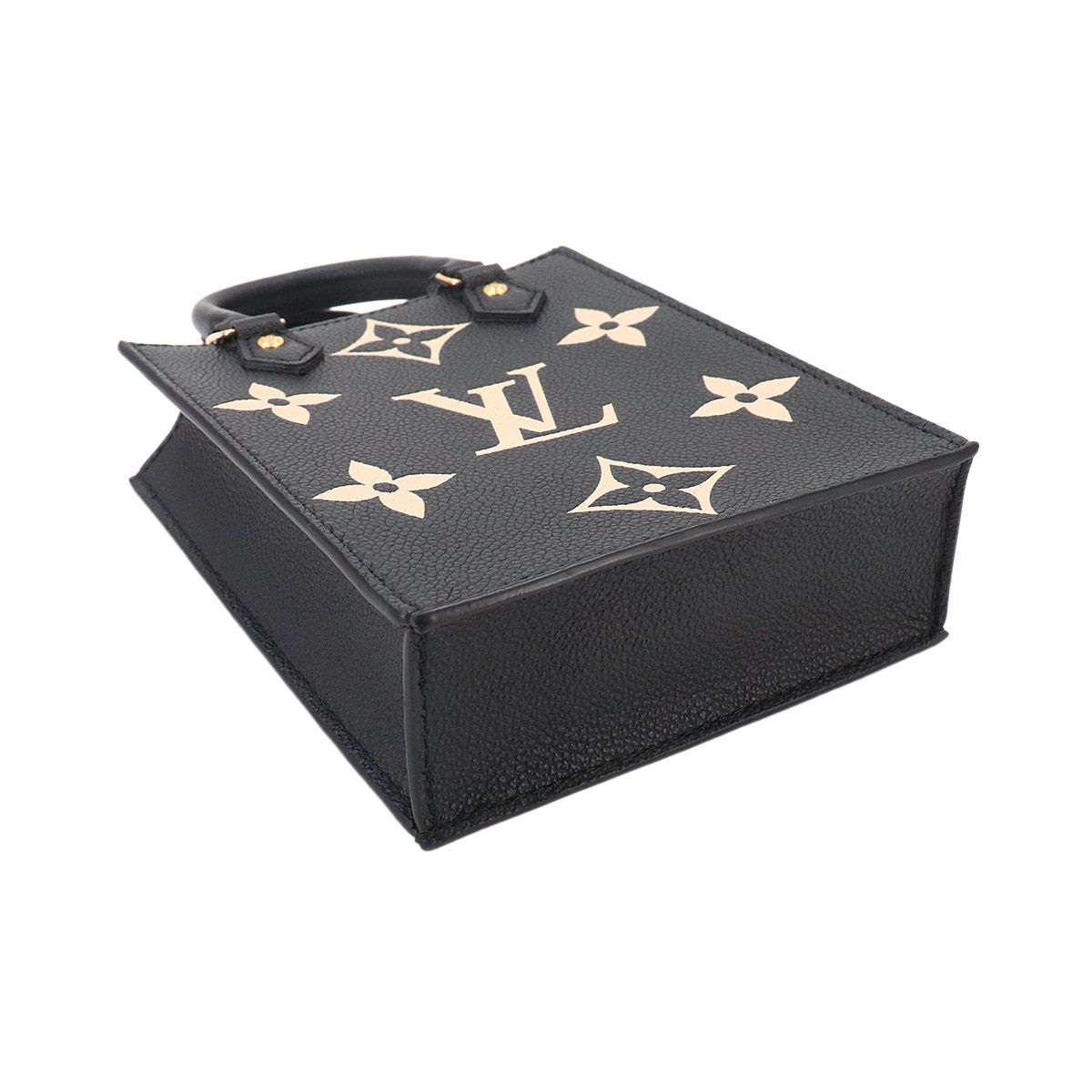 Louis Vuitton Bicolor Monogram Empreinte Petite Sac Plat 2-Way Hand — view 4