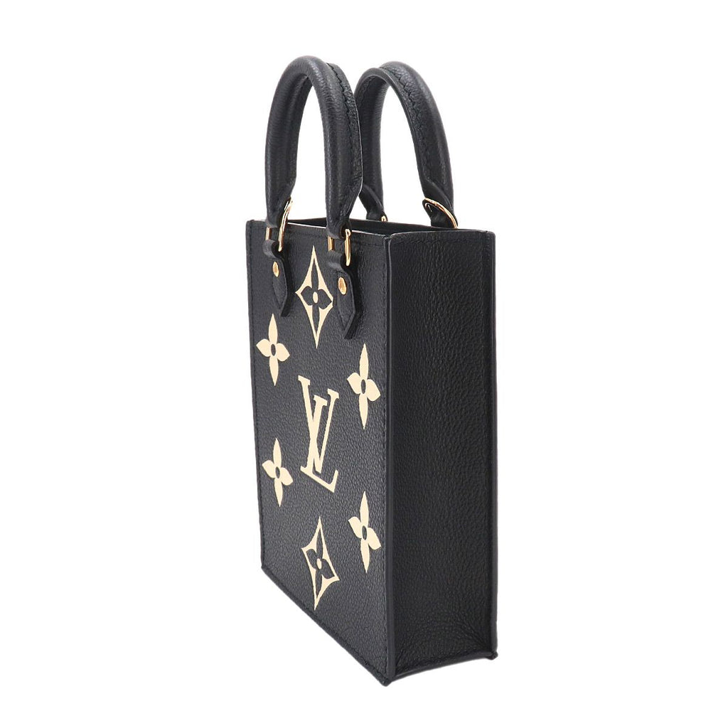 Louis Vuitton Bicolor Monogram Empreinte Petite Sac Plat 2-Way Hand — view 3