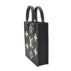 Louis Vuitton Bicolor Monogram Empreinte Petite Sac Plat 2-Way Hand — view 3
