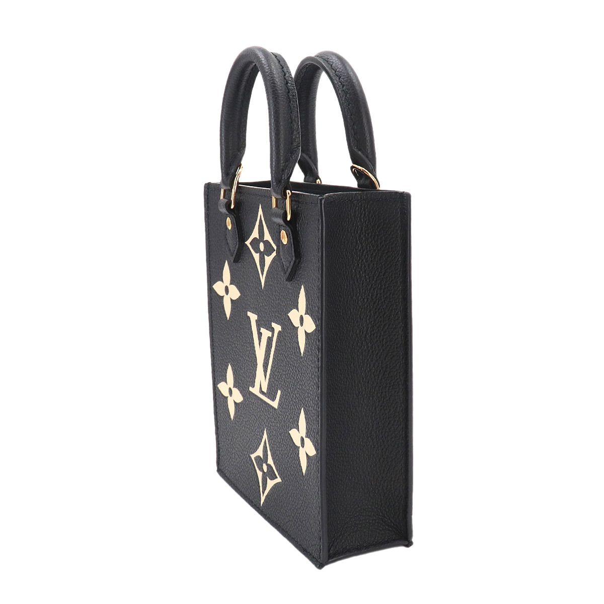 Louis Vuitton Bicolor Monogram Empreinte Petite Sac Plat 2-Way Hand — view 3