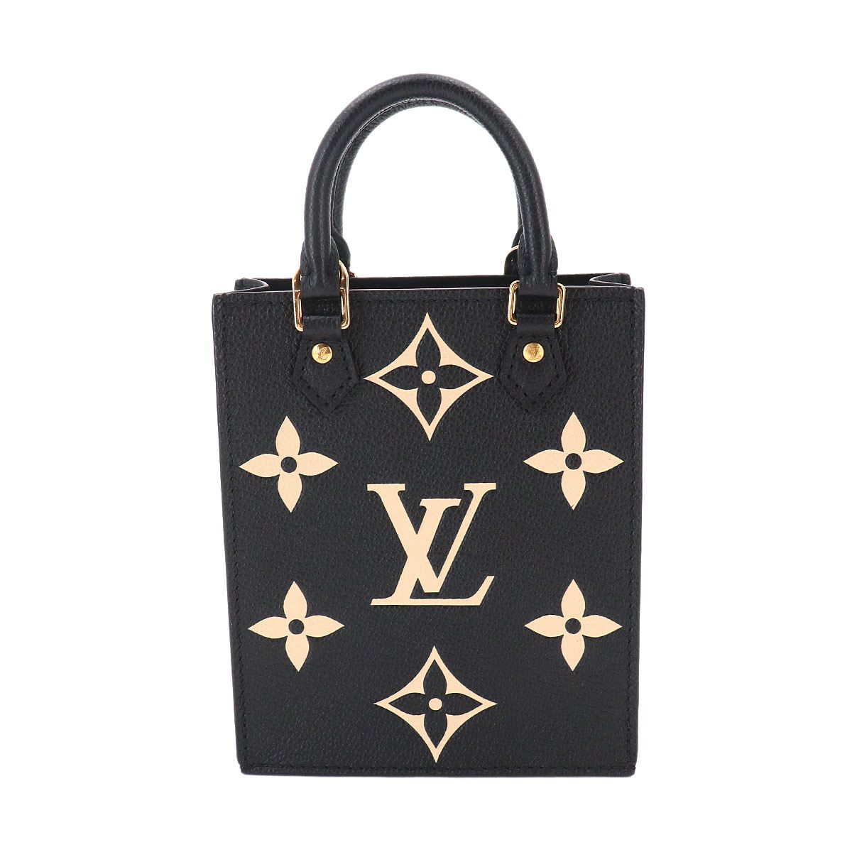 Louis Vuitton Bicolor Monogram Empreinte Petite Sac Plat 2-Way Hand — view 2