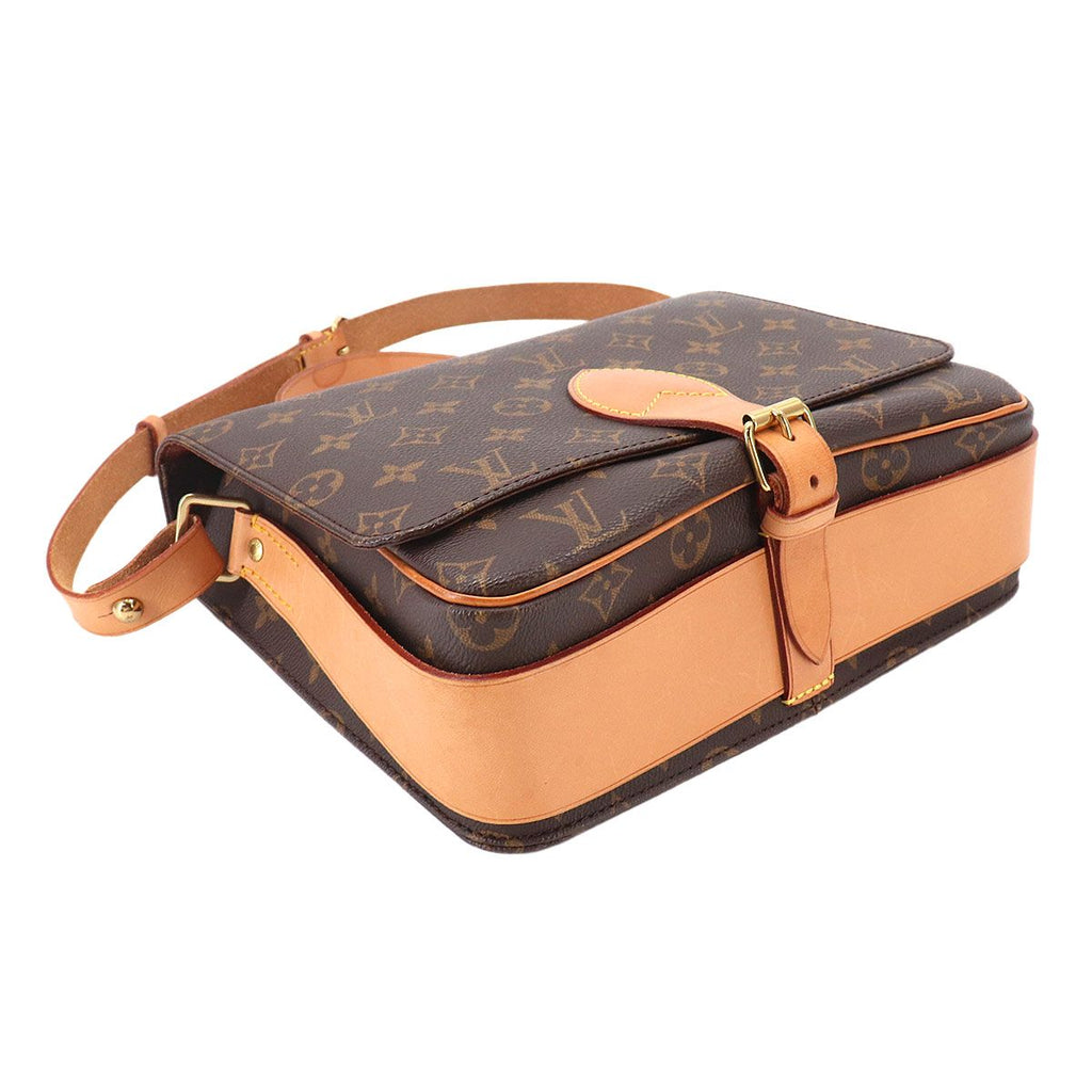Louis Vuitton Cartesie GM Monogram Shoulder Bag Brown Cult Ciel — view 4