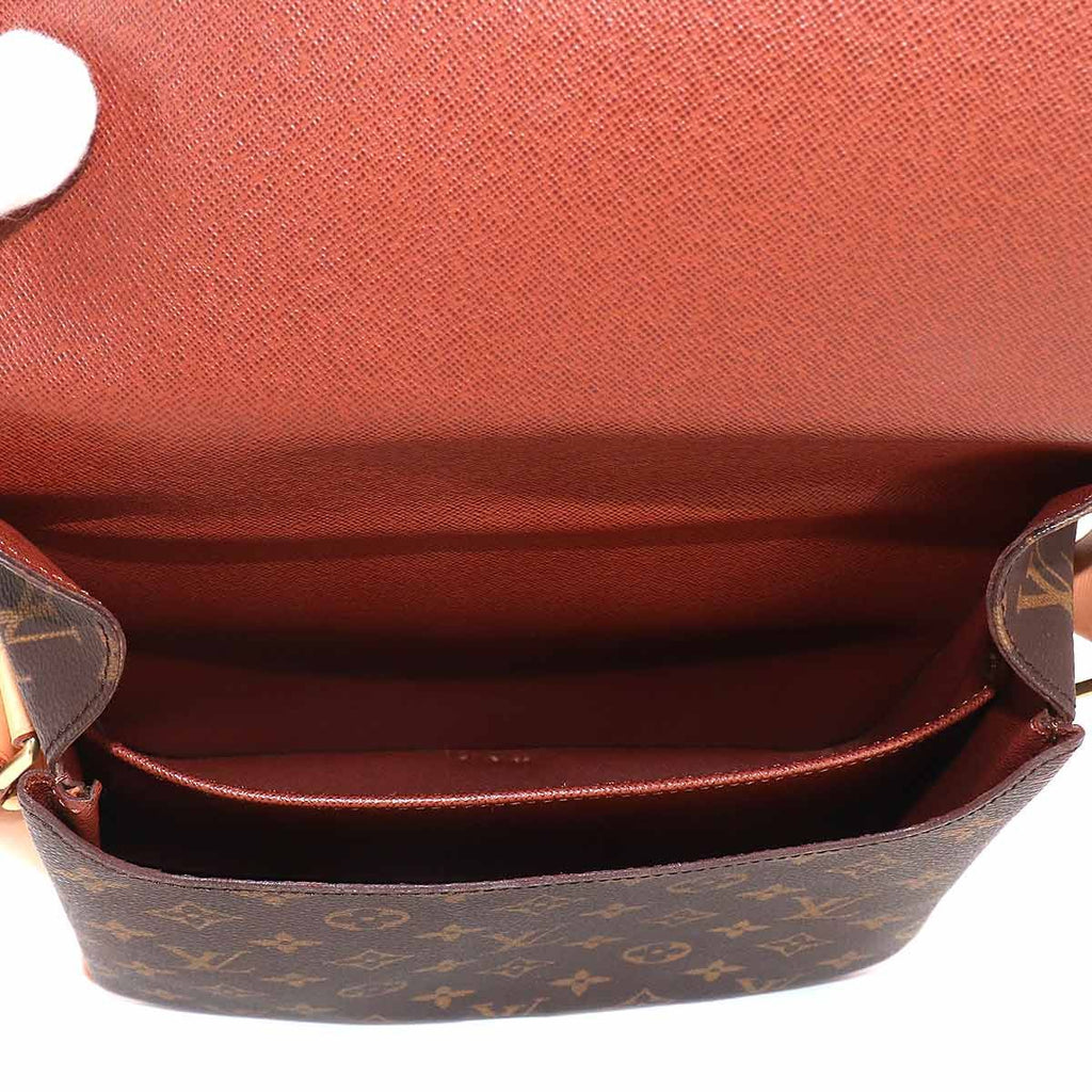 Louis Vuitton Cartesie GM Monogram Shoulder Bag Brown Cult Ciel — view 7