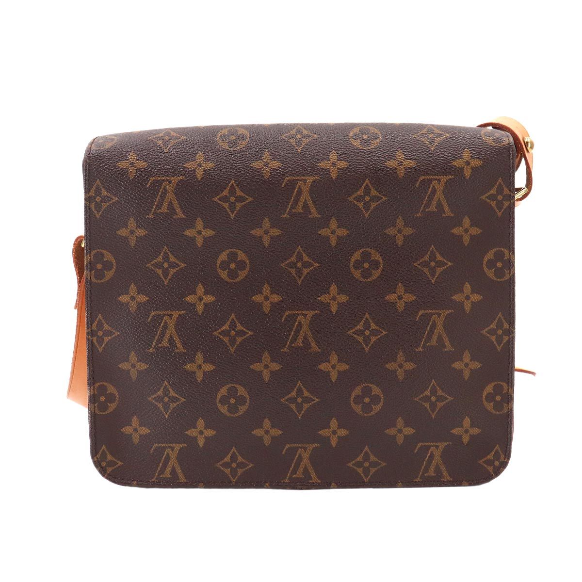 Louis Vuitton Cartesie GM Monogram Shoulder Bag Brown Cult Ciel — view 2