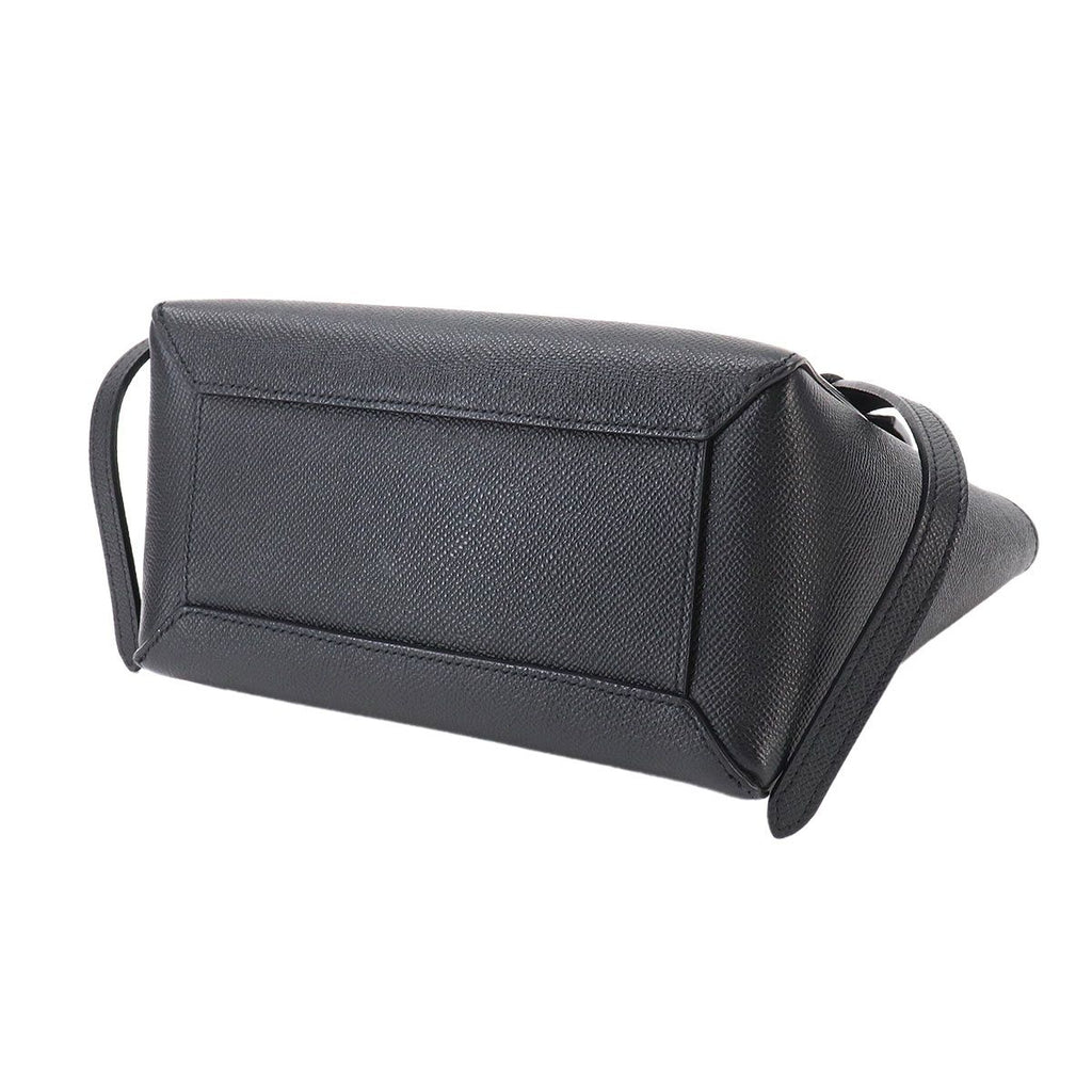 Celine Belt Bag Nano 2-Way Leather Black — view 4