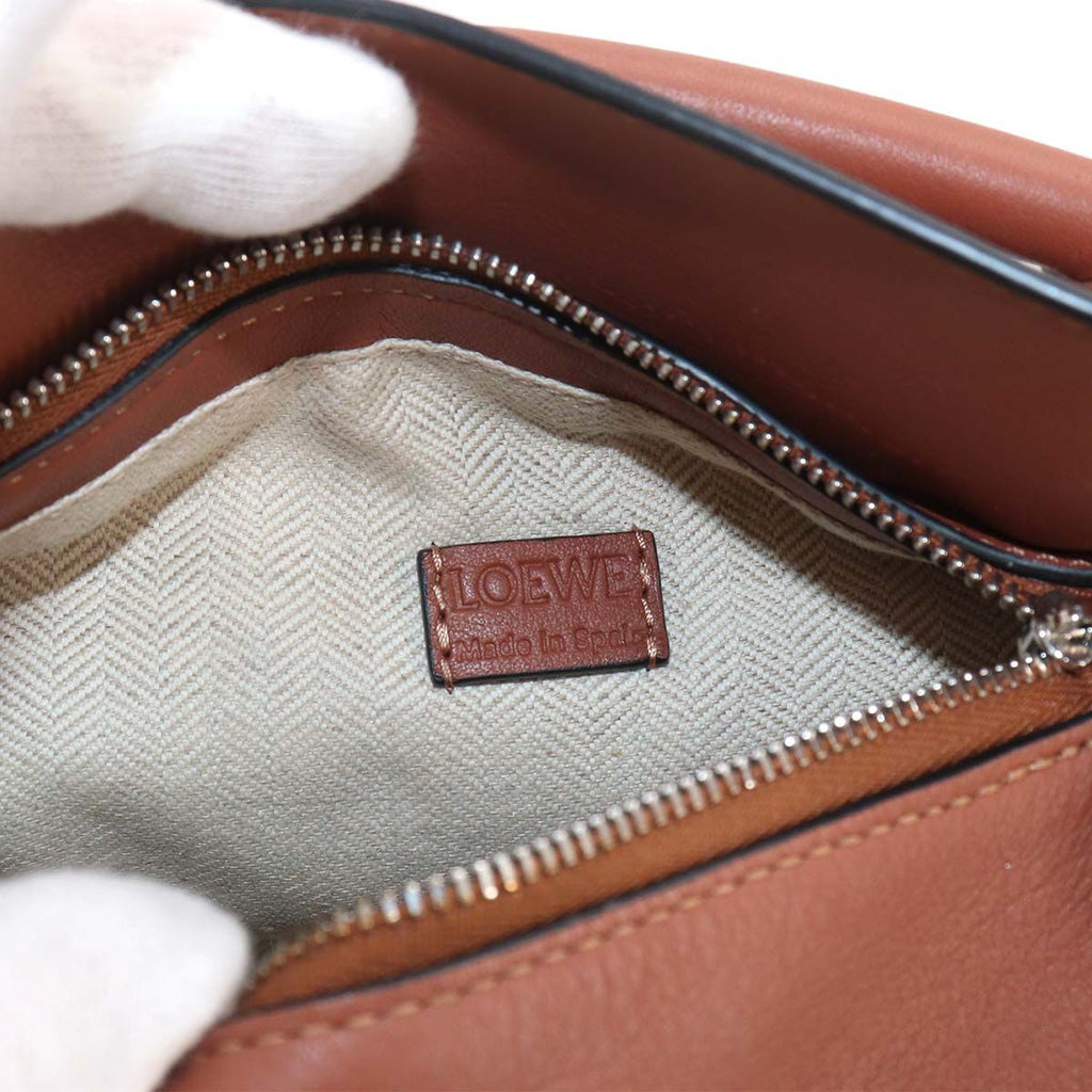 Loewe Puzzle Edge Bag Mini 2-Way Bag Leather — view 7