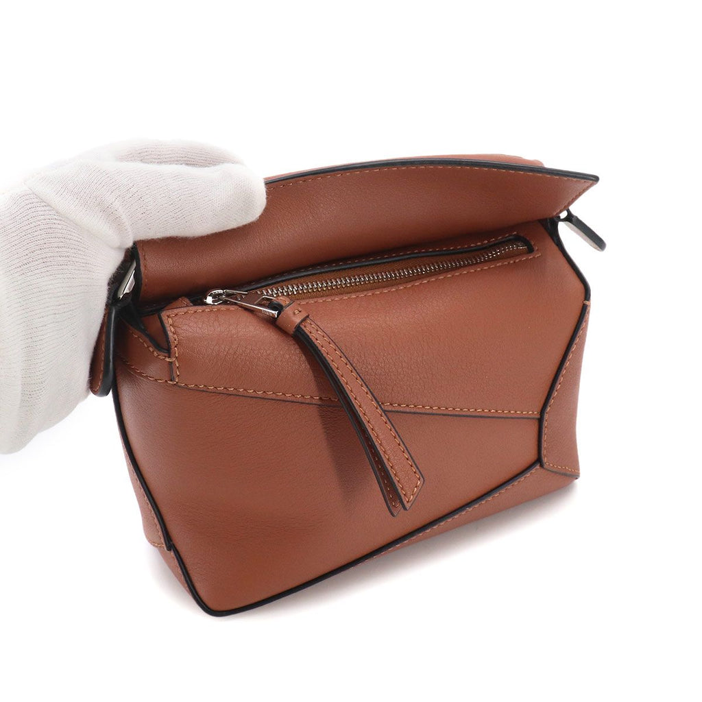 Loewe Puzzle Edge Bag Mini 2-Way Bag Leather — view 8