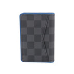 Louis Vuitton Damier Graphite gunizer Posh Card Case Black — view 3