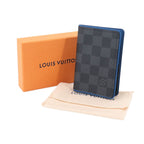 Louis Vuitton Damier Graphite gunizer Posh Card Case Black — view 2