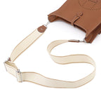 Hermes Evelyne 3 PM Amazon Shoulder Bag Taurillon Clemence Gold Silver — view 6
