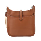 Hermes Evelyne 3 PM Amazon Shoulder Bag Taurillon Clemence Gold Silver — view 3