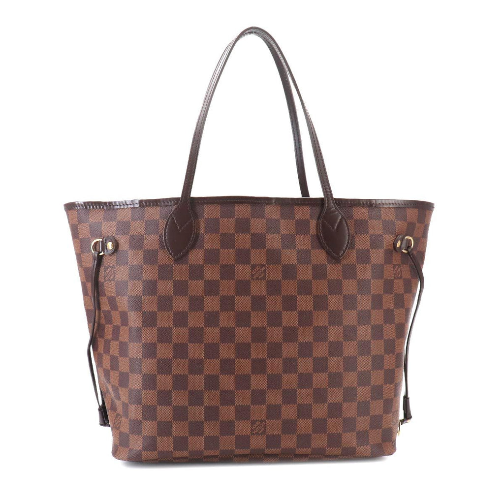 Louis Vuitton Damier Neverfull MM Tote Ebene Cerise Brown — view 2
