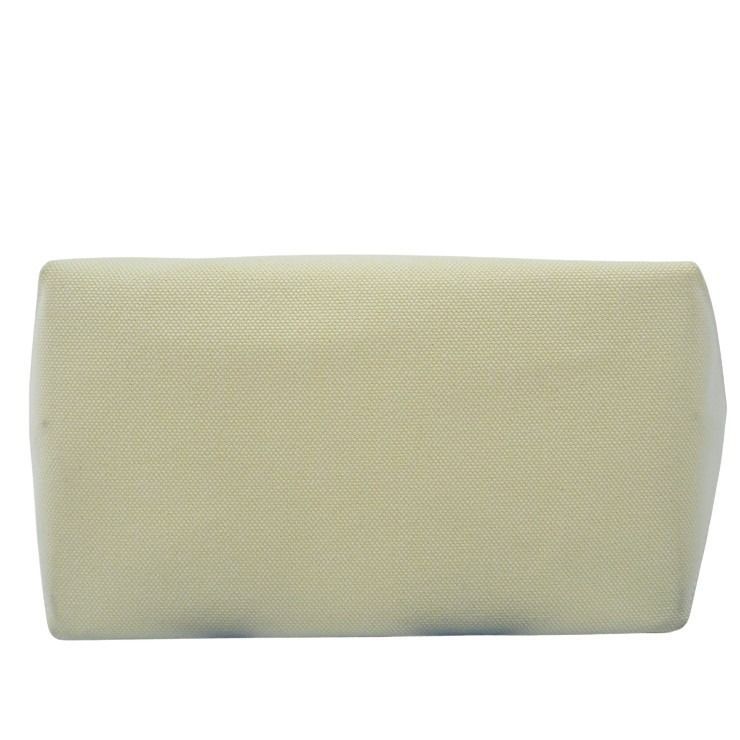Hermes Handbag Steeple 25 Lime Toile Ash Leather — view 3