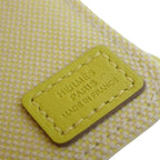 Hermes Handbag Steeple 25 Lime Toile Ash Leather — view 8