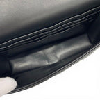 Dior Shoulder Bag Black Gold Jolie Chain Pearl Cannage — view 7
