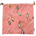 Loewe Paula's Ibiza Cotton Pink Drawstring Pouch