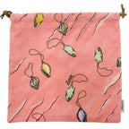 Loewe Paula's Ibiza Cotton Pink Drawstring Pouch