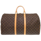 Louis Vuitton Keepall 55 Monogram Boston — view 2