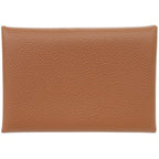 Hermes Calviduo Ever Color Gold Silver Card Case — view 3
