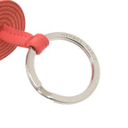 Hermes Carmen Fringe Agno Milo Rose Texas Silver Key Holder Bag Charm — view 3