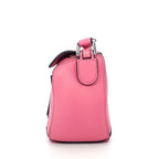 Loewe Shoulder Bag Puzzle Mini Pink Leather Silver — view 3