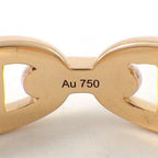 Hermes Ring Chaine D'ancre Enchainee PM 18k Pink Gold — view 4