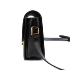 Celine Shoulder Bag Teen Triomphe Black Shiny Calfskin Gold — view 3