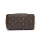 Louis Vuitton Shoulder Bag Speedy Bandouliere 20 Beige Monogram Canvas Vachetta — view 4