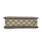 Gucci Shoulder Bag Interlocking Beige Ebony GG Supreme Canvas Leather — view 4