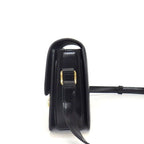 Celine Shoulder Bag Teen Triomphe Black Shiny Calfskin Gold — view 3