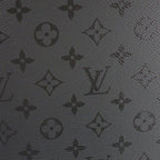 Louis Vuitton Horizon 55 Carry Case Suitcase Leather Monogram Midnight Black — view 8