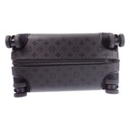 Louis Vuitton Horizon 55 Carry Case Suitcase Leather Monogram Midnight Black — view 6