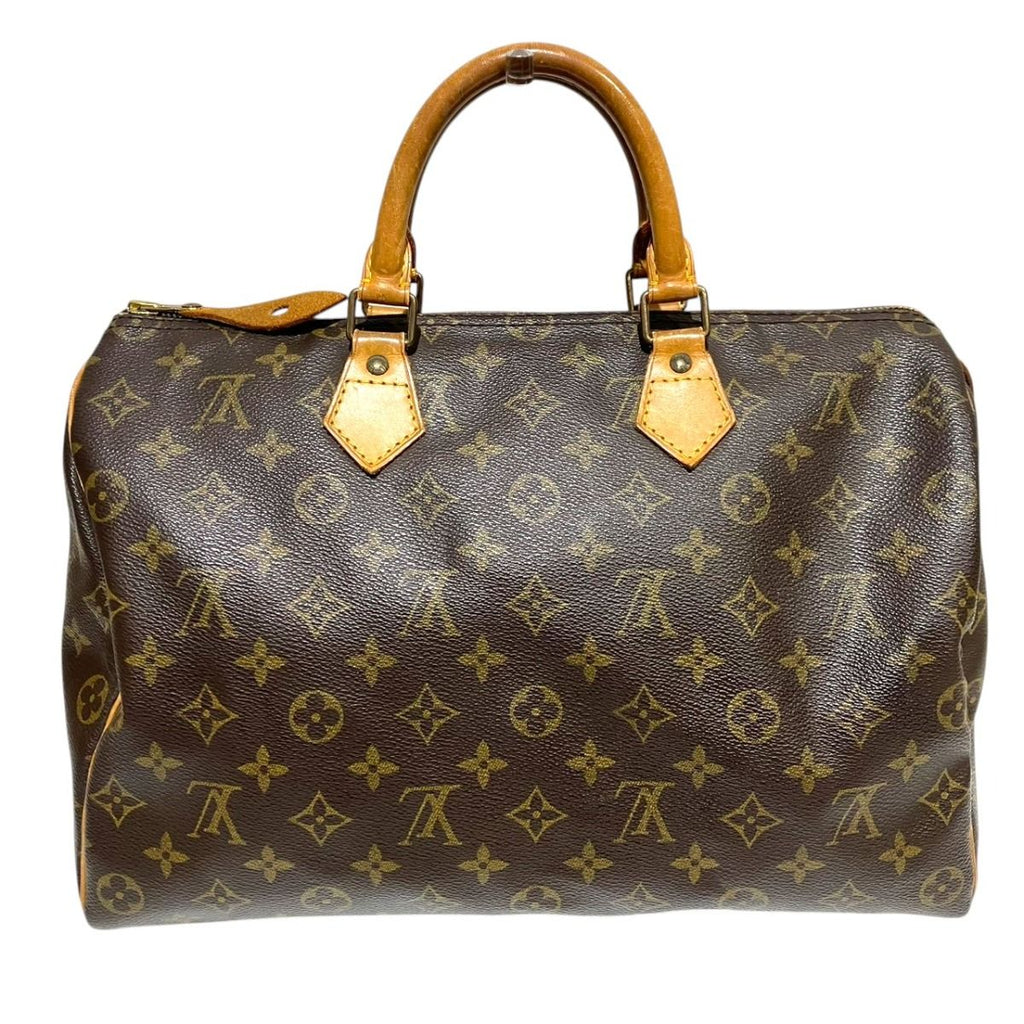 Louis Vuitton Speedy 35 Monogram Handbag Canvas — view 2