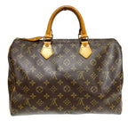 Louis Vuitton Speedy 35 Monogram Handbag Canvas — view 2