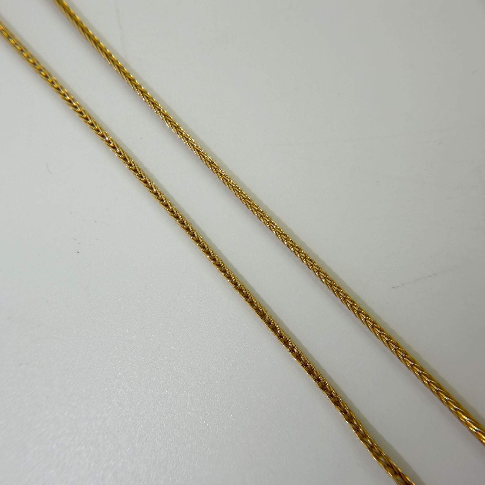 Dior CD Logo Lariat Necklace Plated Gold Vintage — view 8