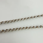 Dior Circle Logo Trotter Pattern Necklace Plated Silver Vintage — view 8