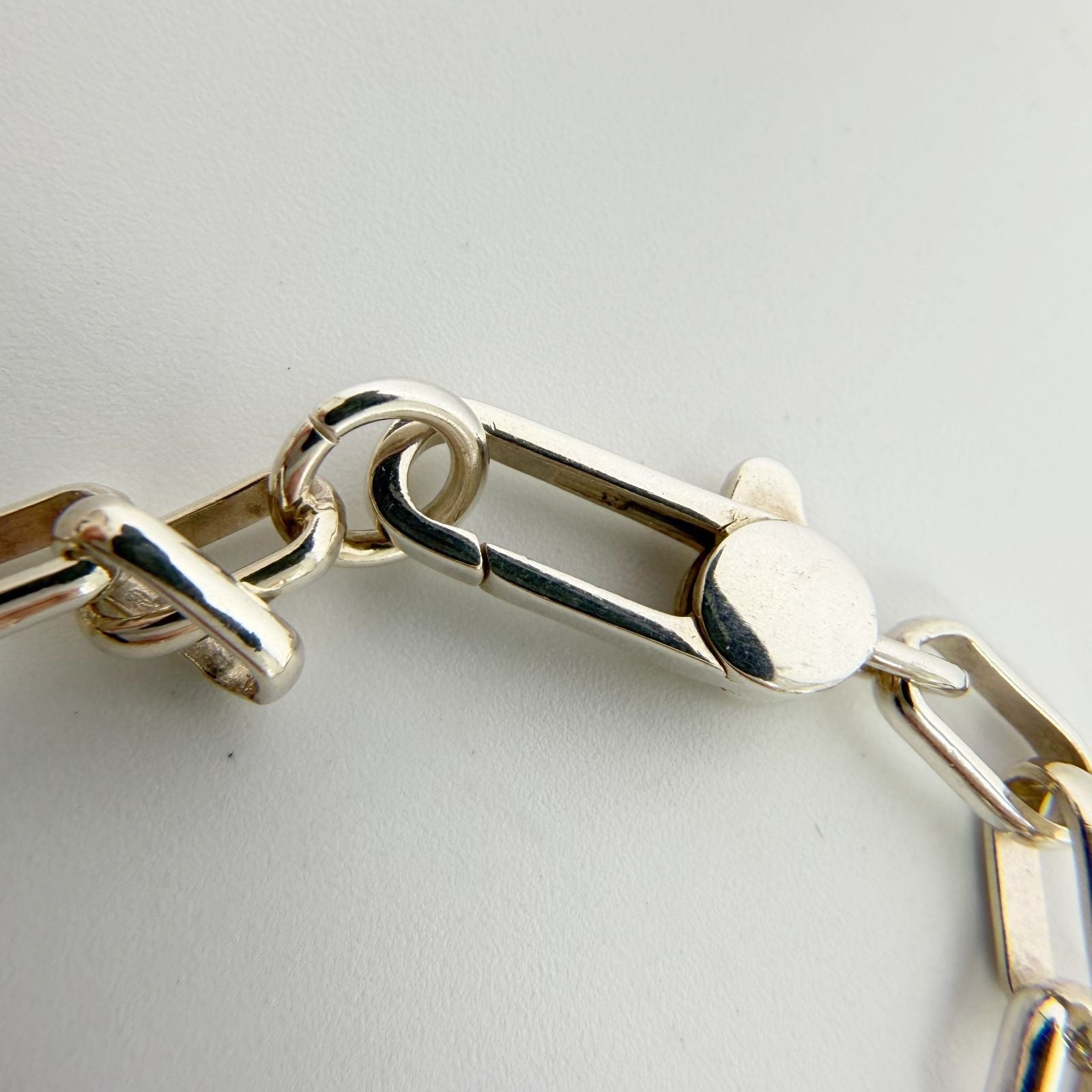 Gucci Interlocking Necklace 925 Sterling Silver Vintage — view 4