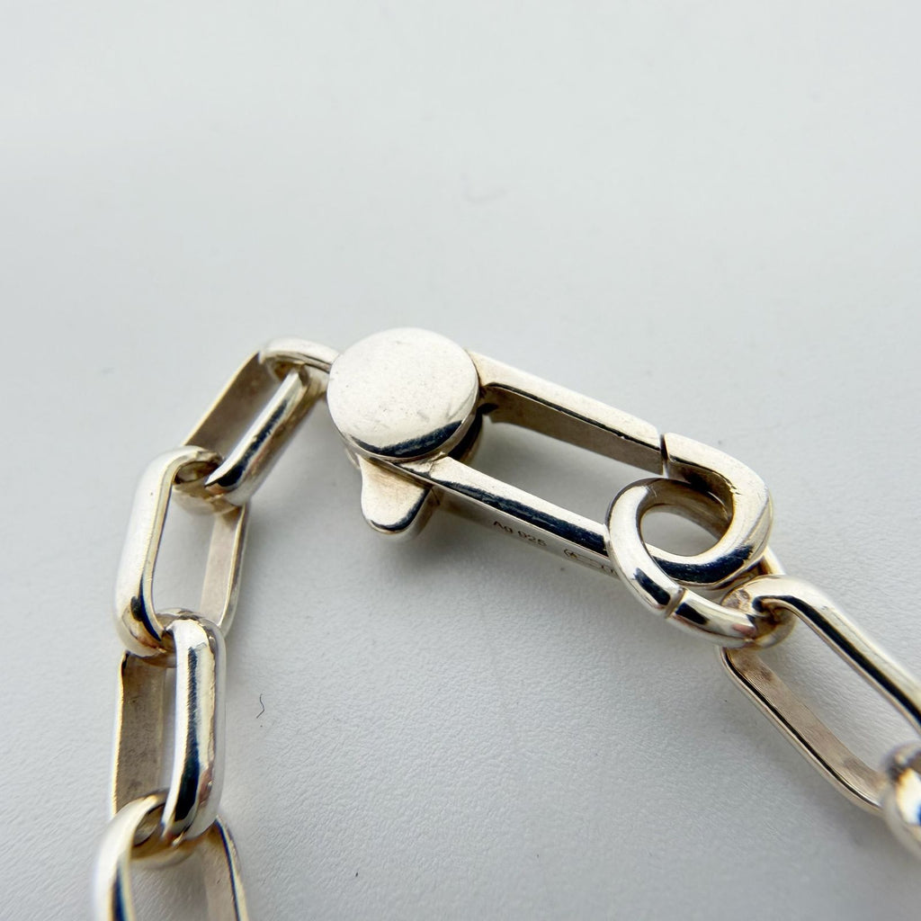 Gucci Interlocking Necklace 925 Sterling Silver Vintage — view 6