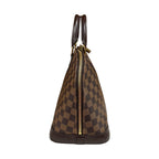 Louis Vuitton Alma Damier Handbag Canvas Brown — view 4