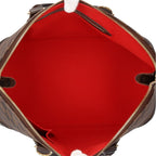 Louis Vuitton Alma Damier Handbag Canvas Brown — view 6