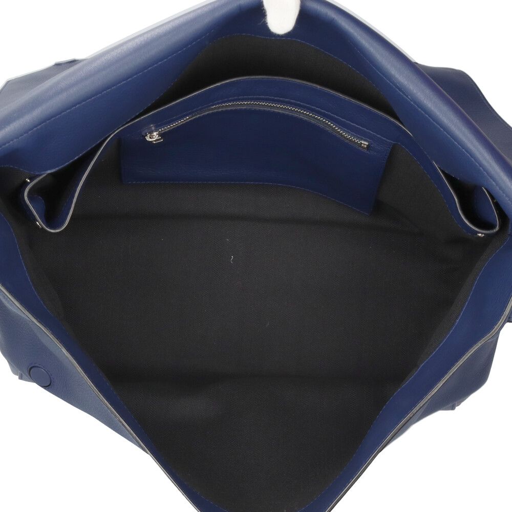 Loewe Anton Messenger Bag Anagram Leather 307.41 Navy — view 6