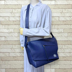 Loewe Anton Messenger Bag Anagram Leather 307.41 Navy — view 2