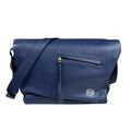 Loewe Anton Messenger Bag Anagram Leather 307.41 Navy